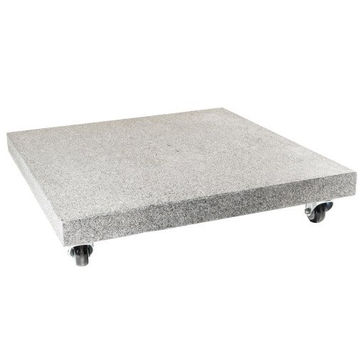 Parasolvoet voor Azore parasol 125 kg granite silk grey