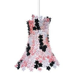 Bloom hanglamp roze-zwart