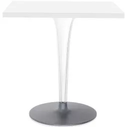TopTop voor Dr YES tafel vierkant 70x70 wit