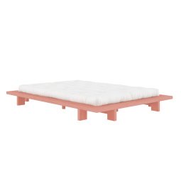 Japan bed 140x200 roze