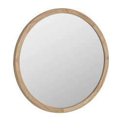 Alum spiegel Ø80