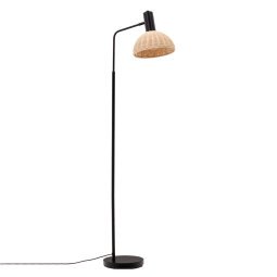 Damila vloerlamp zwart