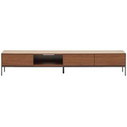 Vedrana tv-meubel 195x35 walnoot