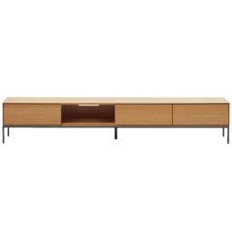 Vedrana tv-meubel 195x35 eiken