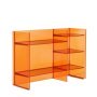 Sound Rack boekenkast oranje