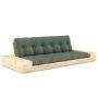 Base slaapbank naturel, Olive Green 