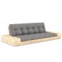 Base slaapbank naturel, Grey