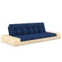 Base slaapbank zwart, Royal Blue