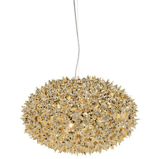 Bloom metallic hanglamp S1 goud