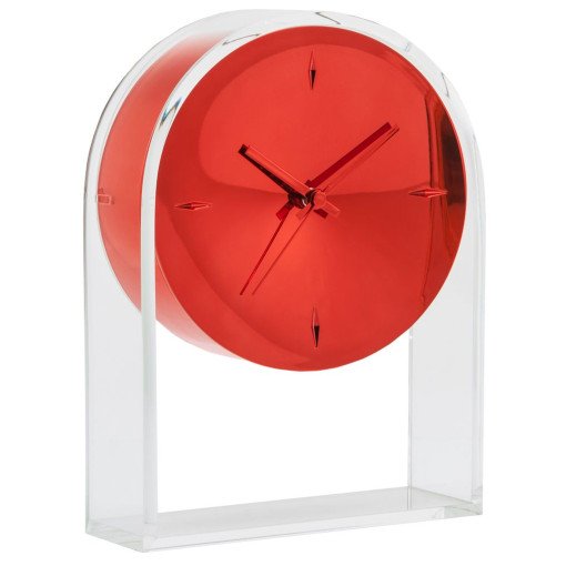 Air du Temps klok crystal/red