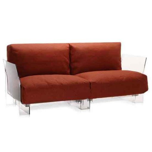 Pop Outdoor 2-zits loungebank oranje Ikon