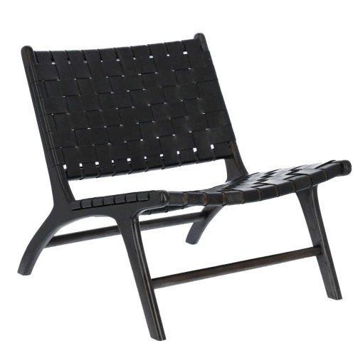 Calixta fauteuil Zwart