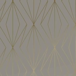 Golden Lines behang II taupe/gold MW-075 