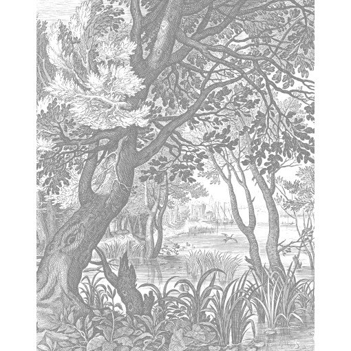 Engraved Landscapes behangpaneel 142x180 II