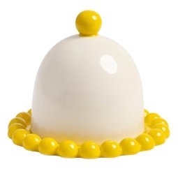 Perle botervloot geel