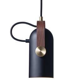 Carronade hanglamp small Ø12 zwart