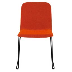 This 141 Upholstered Chair stoel Steelcut trio 533, zwart