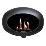 Wall haard bio ethanol rvs brander black 