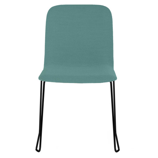 This 141 Upholstered Chair stoel Steelcut trio 983, zwart