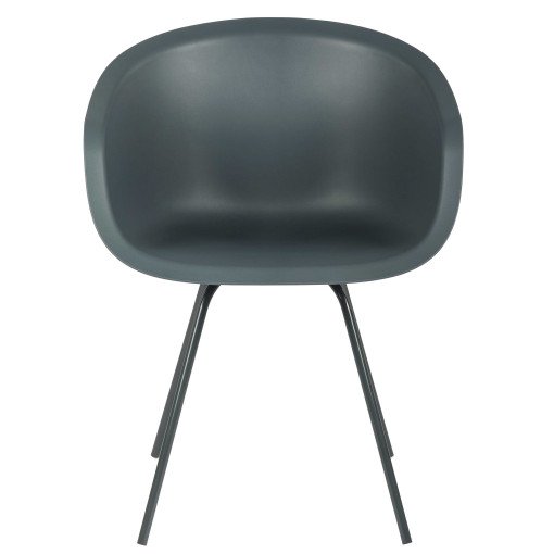 This Chair Bucket stoel donker PP grijs