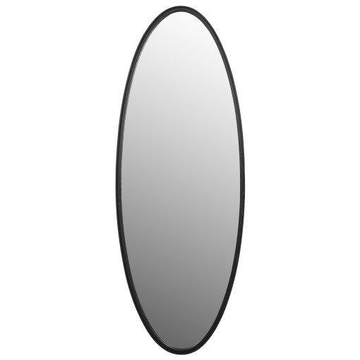 Idalie spiegel Ovaal L Black