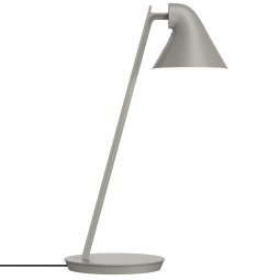 NJP Mini tafellamp LED lichtgrijs aluminium