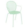 Lorette tuinstoel met armleuning Opaline Green