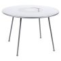 Lorette tuintafel Ø 110cm Cotton White