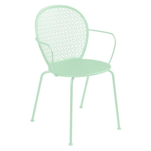 Lorette tuinstoel met armleuning Opaline Green