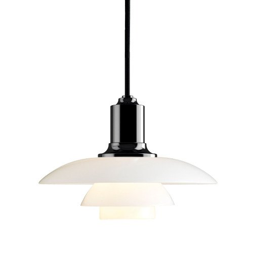 PH 2/1 hanglamp Ø20 zwart gemetaliseerd