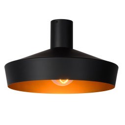 Cardiff plafondlamp Ø40 zwart