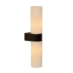 Jesse 2 wandlamp badkamer IP44 medium zwart/wit