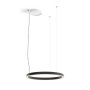 Compendium Circle 72 hanglamp LED zwart