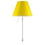 Costanza tafellamp telescopisch met dimmer en schroef aluminium/Smart Yellow