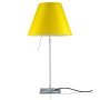 Costanza tafellamp telescopisch met schakelaar aluminium/Smart Yellow