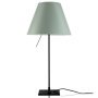 Costanzina tafellamp zwart/Comfort Green