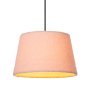 Woolly hanglamp roze