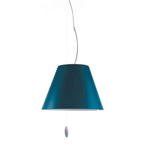 Costanza hanglamp up&down petroleum blue