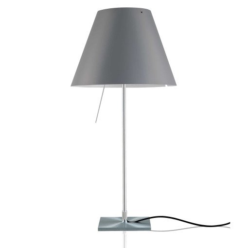 Costanzina tafellamp aluminium/Concrete Grey