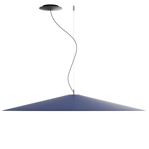 Koinè hanglamp LED Ø110 mat blauw