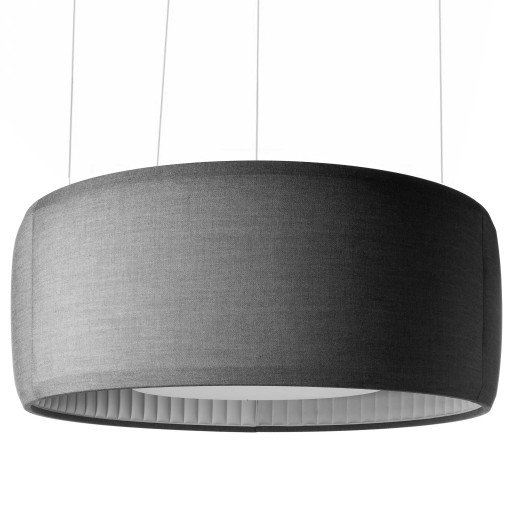 Silenzio 117 akoestische hanglamp LED 2700K lichtgrijs