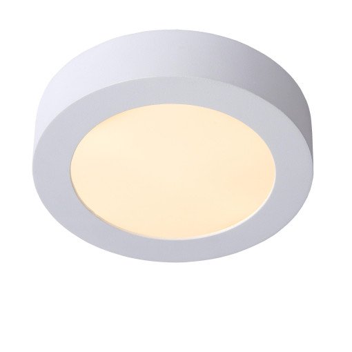 Brice Ø18 plafondlamp LED badkamer IP44 wit