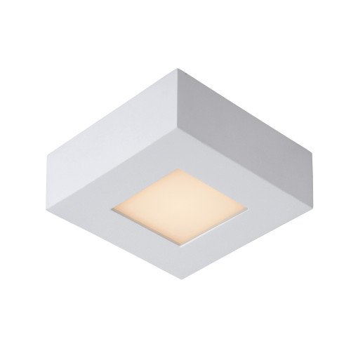 Brice 11 plafondlamp LED badkamer IP44 vierkant wit