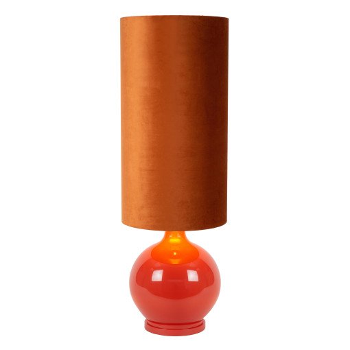 Esterad vloerlamp oranje