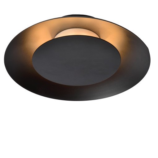 Foskal plafondlamp Ø21.5 LED zwart