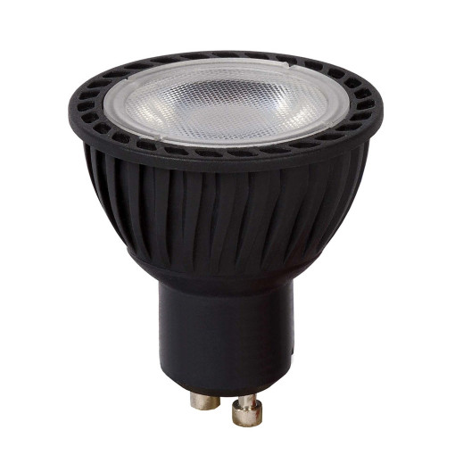 MR16 LED lichtbron GU10 5W 3000K dimbaar zwart