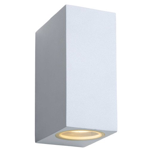 Zora 2 wandlamp LED buiten IP44 vierkant wit