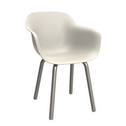 Substance Tube Armchair stoel wit