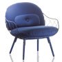 Piña Low fauteuil blauw