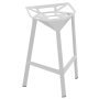 Stool One barkruk medium wit